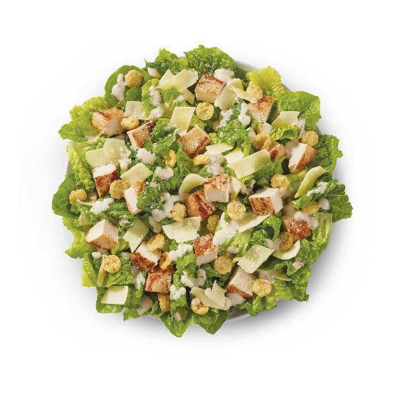 Parmesan Caesar Chicken Salad